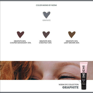 Noemi Hybrid Brow Lash Dye Graphite Mixing