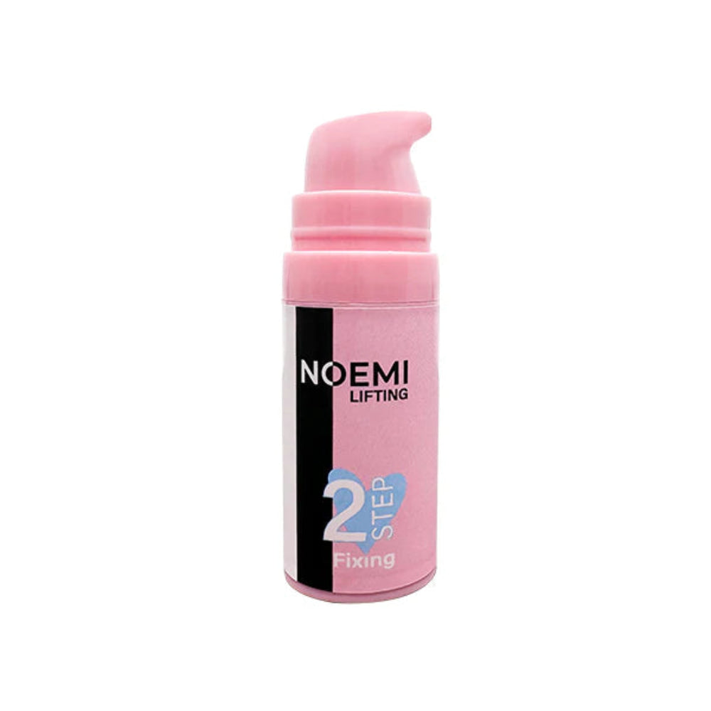 Pink skincare product with 'NOEMI Lifting' branding on a white background