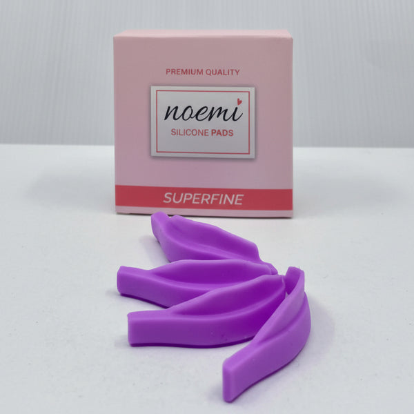 Soft hypoallergenic silicone shields designed for all lash lengths and eye shapes, glue-free application